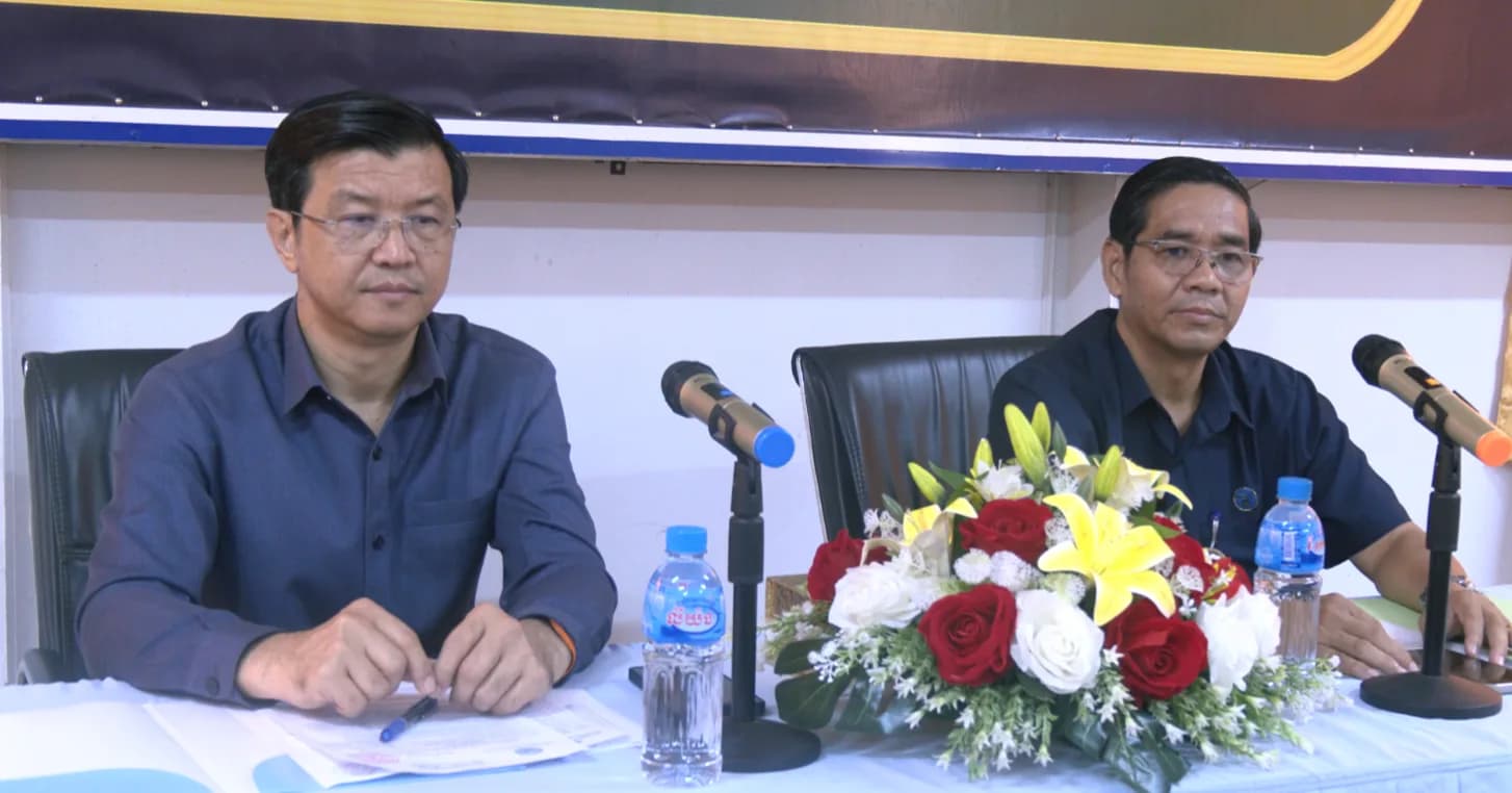លេខាធិការដ្ឋានរៀបចំការបោះឆ្នោត ខេត្តបាត់ដំបង បានរៀបចំកិច្ចប្រជុំប្រចាំសប្តាហ៍ លើកទី២ ស្តីពីការពិនិត្យបញ្ជីឈ្មោះ និងការចុះឈ្មោះបោះឆ្នោតឆ្នាំ២០២៦